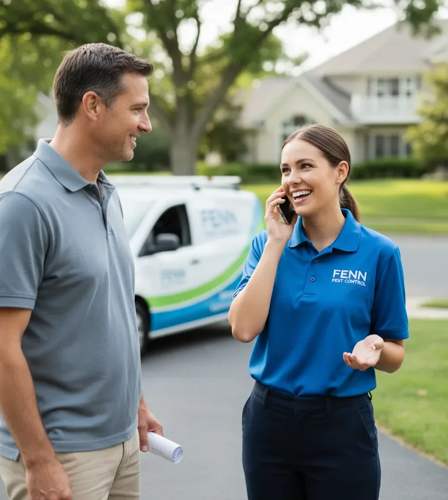 Fenn Pest Control customer support in North Ferrisburgh